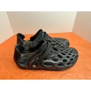 Merrell Hydro Moc Black Water Shoes Mens Sz 10 Womens 11.5 Slip On Clog GUC